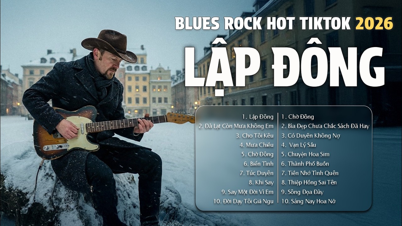 LẬP ĐÔNG - BLUES ROCK | RÔ TI | Trời vội làm gió lập đông lá kia thay màu ... TOP HIT Nghe Là NGHIỆN