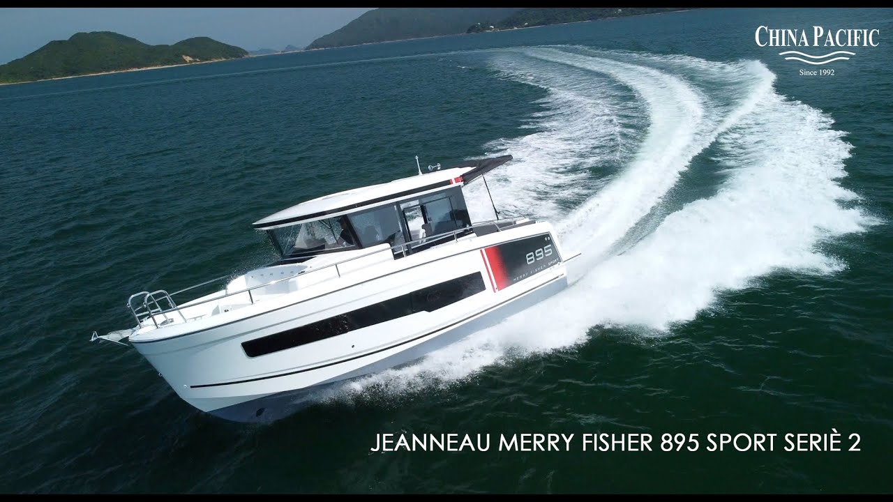 Jeanneau Merry Fisher 895 Sport seriè 2 船隻介紹 & 試航 | 雙引擎 Honda BF200 船外機（新外殼款）