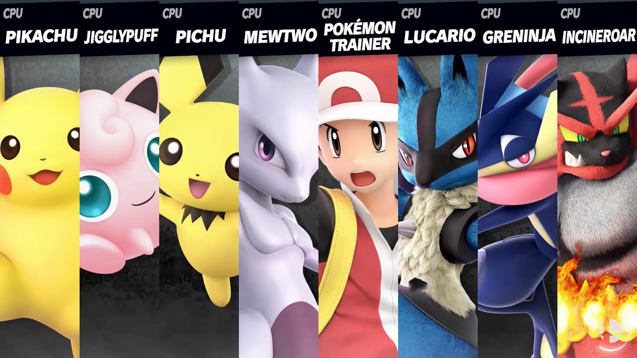 Super Smash Bros. Ultimate - Pokemon Elimination Tournament (Stamina)