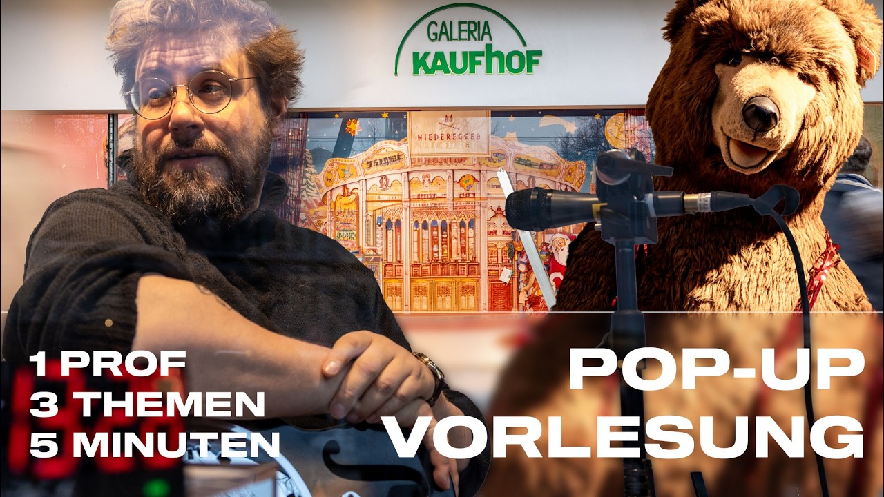 Sch(l)aufenster bringt einen Uni-Prof ins Kaufhaus