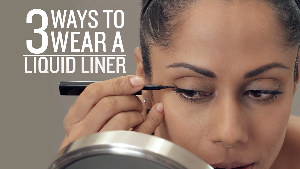 3 Ways To Wear Liquid Liner - Eye Makeup Basics - Glamrs