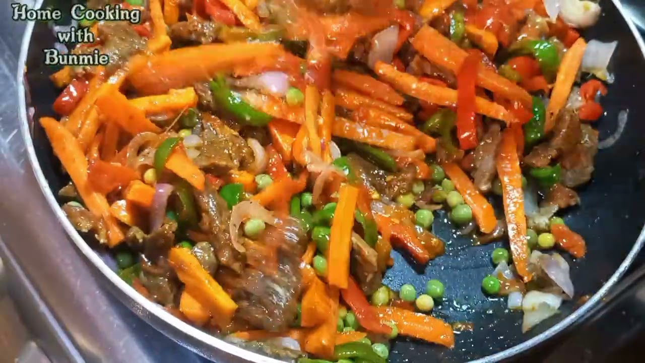 How to make stir fry Spaghetti || Spaghetti recipe 