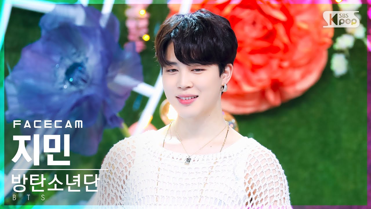 [페이스캠4K] 방탄소년단 지민 'For Youth' (BTS JIMIN FaceCam)│@SBS Inkigayo_2022.06.19.