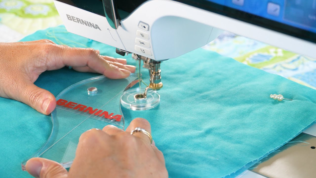 Tutorial: Freihand- und Echoquilten mit den BERNINA Echoquilt-Klipps