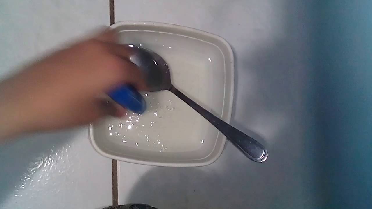 Como fazer amoeba com cola transparente - Parte 2