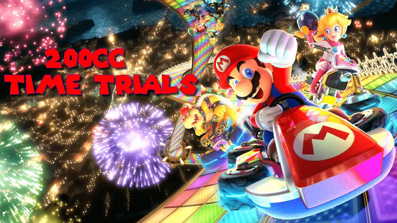 Mario Kart 8 Deluxe - 200cc time trial ghosts