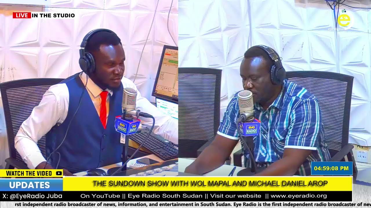 THE SUNDOWN SHOW WITH WOL MAPAL AND MICHAEL DANIEL AROP