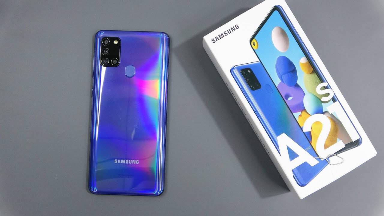 Samsung Galaxy A21s, Exynos 850 unboxing, camera test