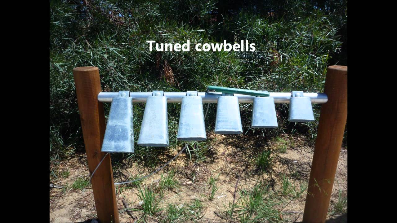 A natural playground with musical instruments - Child's Play Music