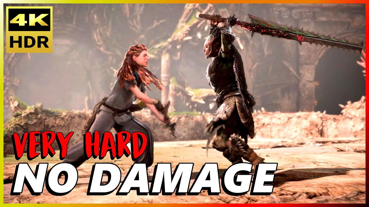 Horizon Forbidden West REGALLA BOSS FIGHT [HFW Very Hard Difficulty - No Damage Gameplay] 4K 60fps