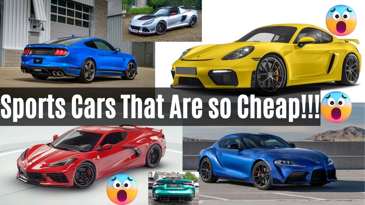 10 Sports Cars That Are Way Cheaper to Own and Maintain Than You Think!!!
