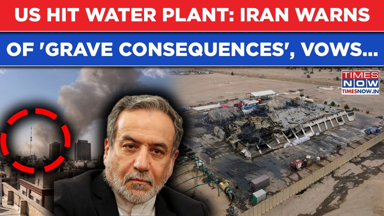 Iran IRGC Missiles Loading? US Strikes Qeshm Water Plant: Araghchi's Chilling 'Consequences' Vow