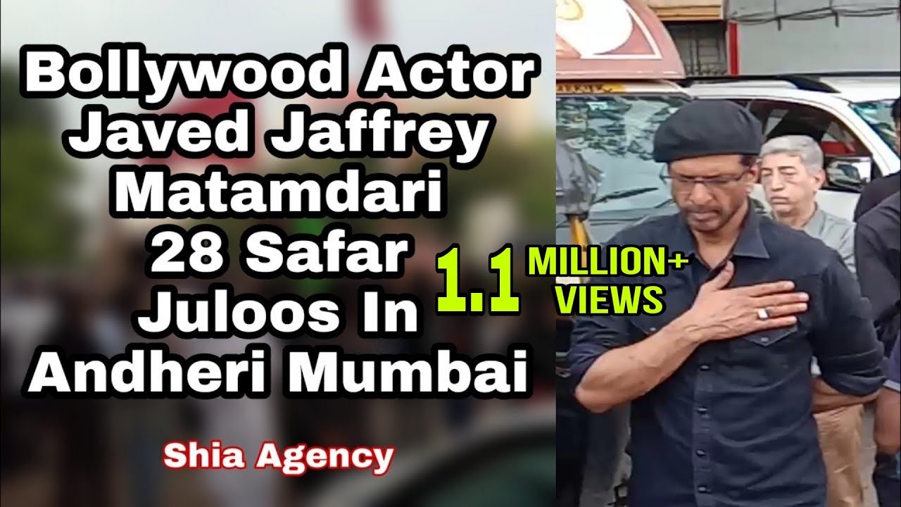 Bollywood Actor Javed Jaffrey | Shia Matam | Matamdari Muharram Mumbai Juloos | Javed Jaffrey