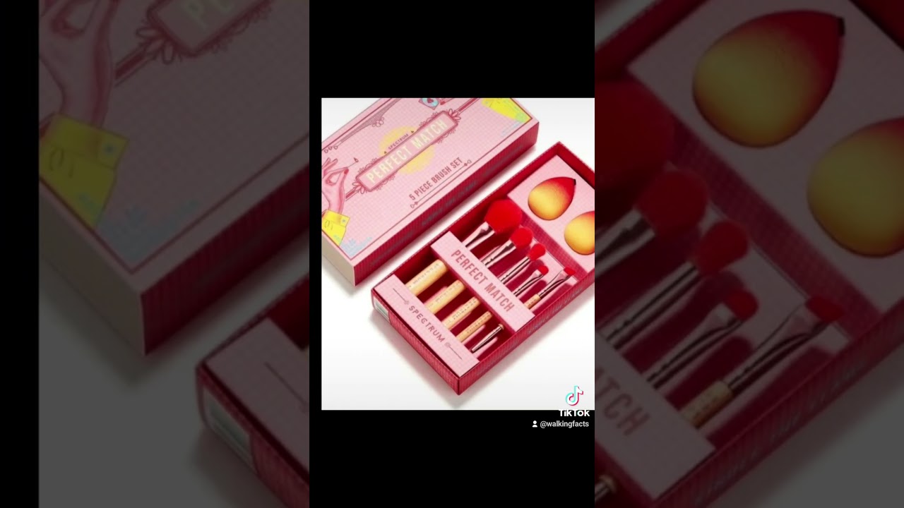 NEW SPECTRUM COLLECTIONS THE PERFECT MATCH BRUSH SET