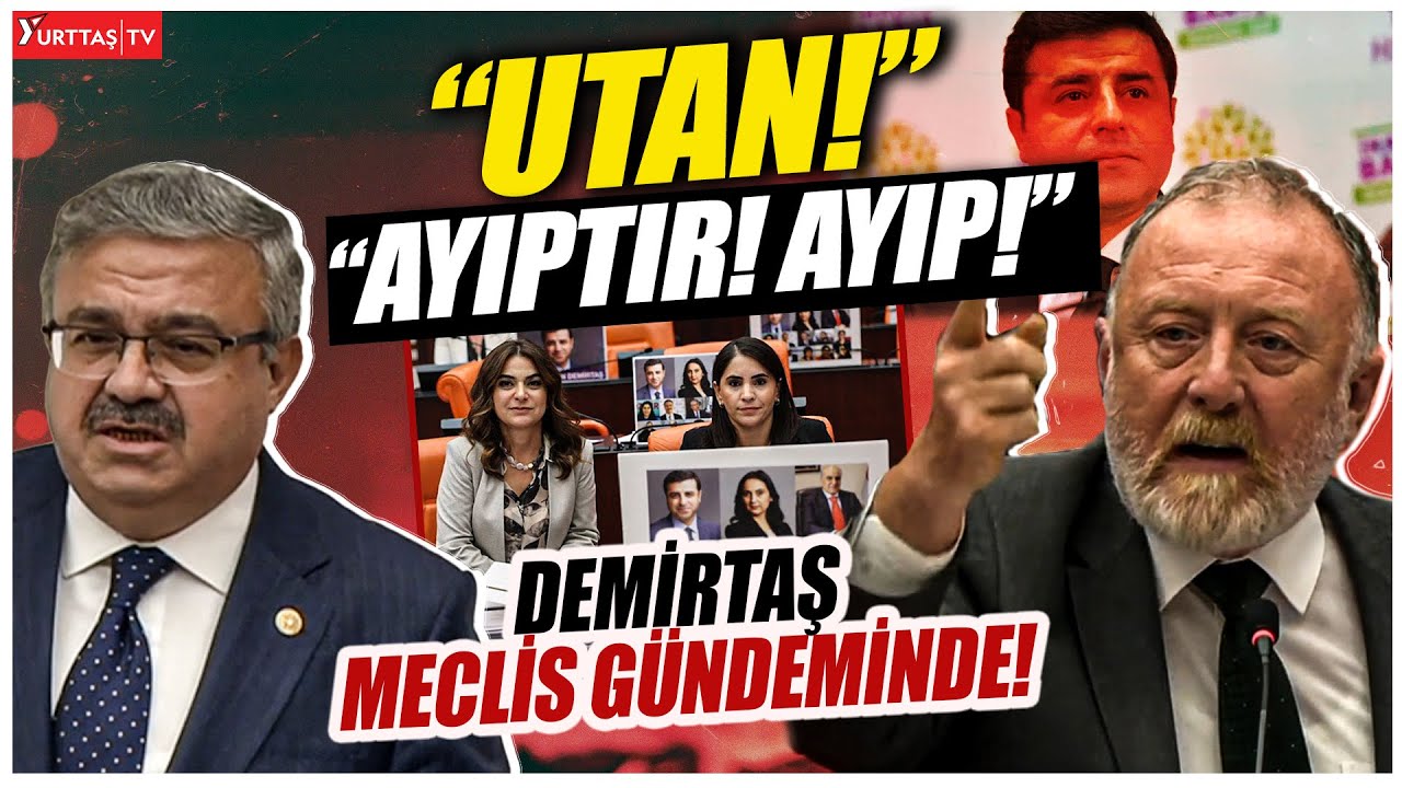 DEM Partili Temelli Meclis’te AKP’li vekile öfke kustu! "Hukukçuluğundan utan!"