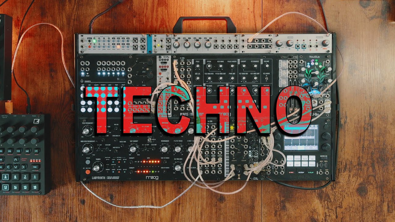 Using The Moog Labyrinth As My Main Sequencer.. Is Totally Dope!