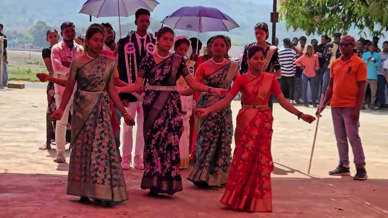 Marriage Welcome Dance Dinganni Village 