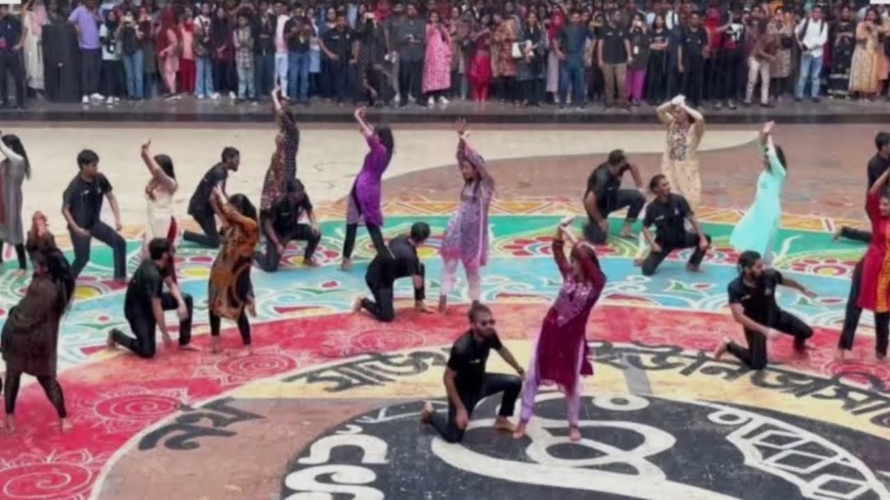 North South University Cultural programme - 2025 [ Flash mob ]