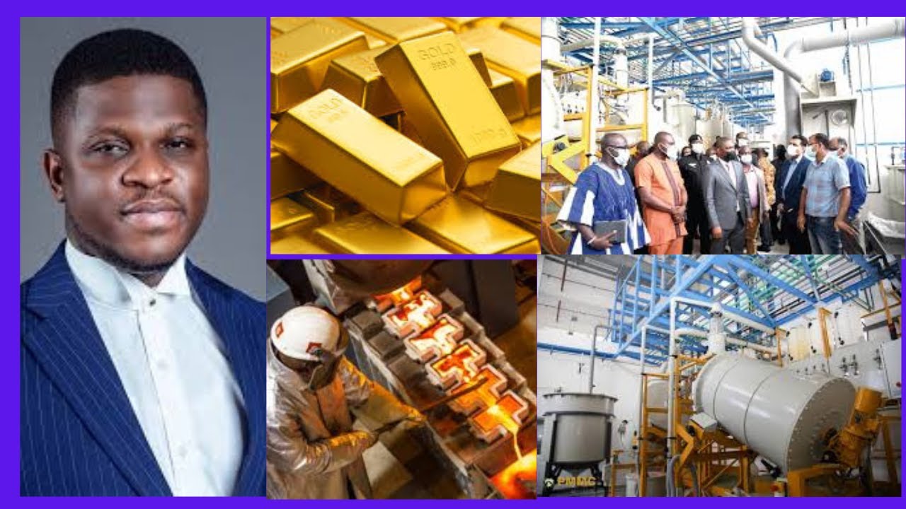 Sammy Gyamfi Does Magic- Ghana Refines It Own Gold As Sammy Gaymfi Creates Gold Refinery Company....