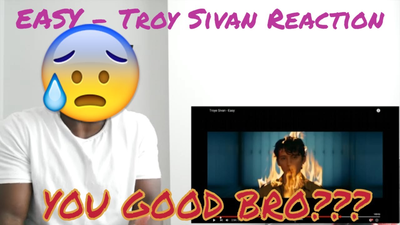 Troye Sivan - Easy | My Reactions To The Music Video