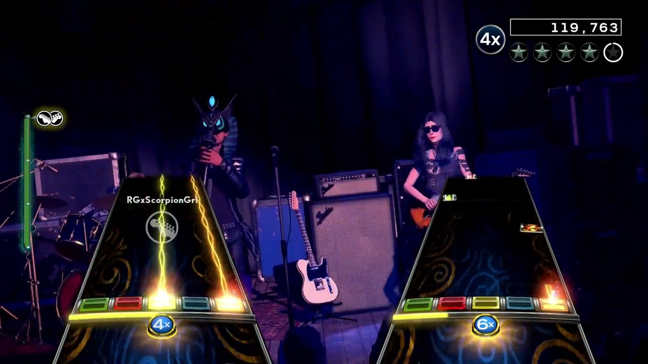 Coldplay - Paradise (Bass and Guitar FC) Rock Band 4