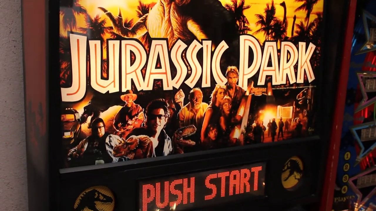 1993 Data East JURASSIC PARK pinball machine