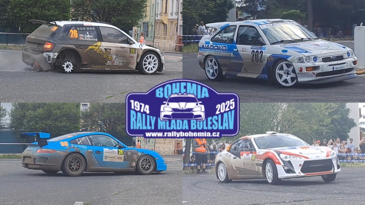 Bohemia Rally 2025 • RZ 13 - Městská • Mladá Boleslav 13. 7.
