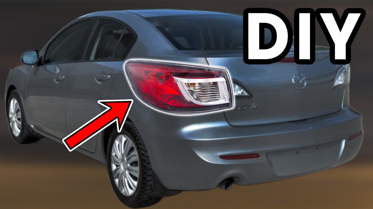 DIY 2010-2013 Mazda 3 Tail Light Replacement | How To Replace Mazda 3 Tail Lights