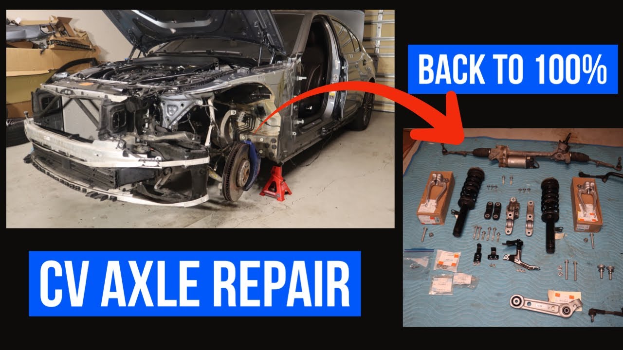BMW G30/F90 CV AXLE REPAIR | Project NY Part 3