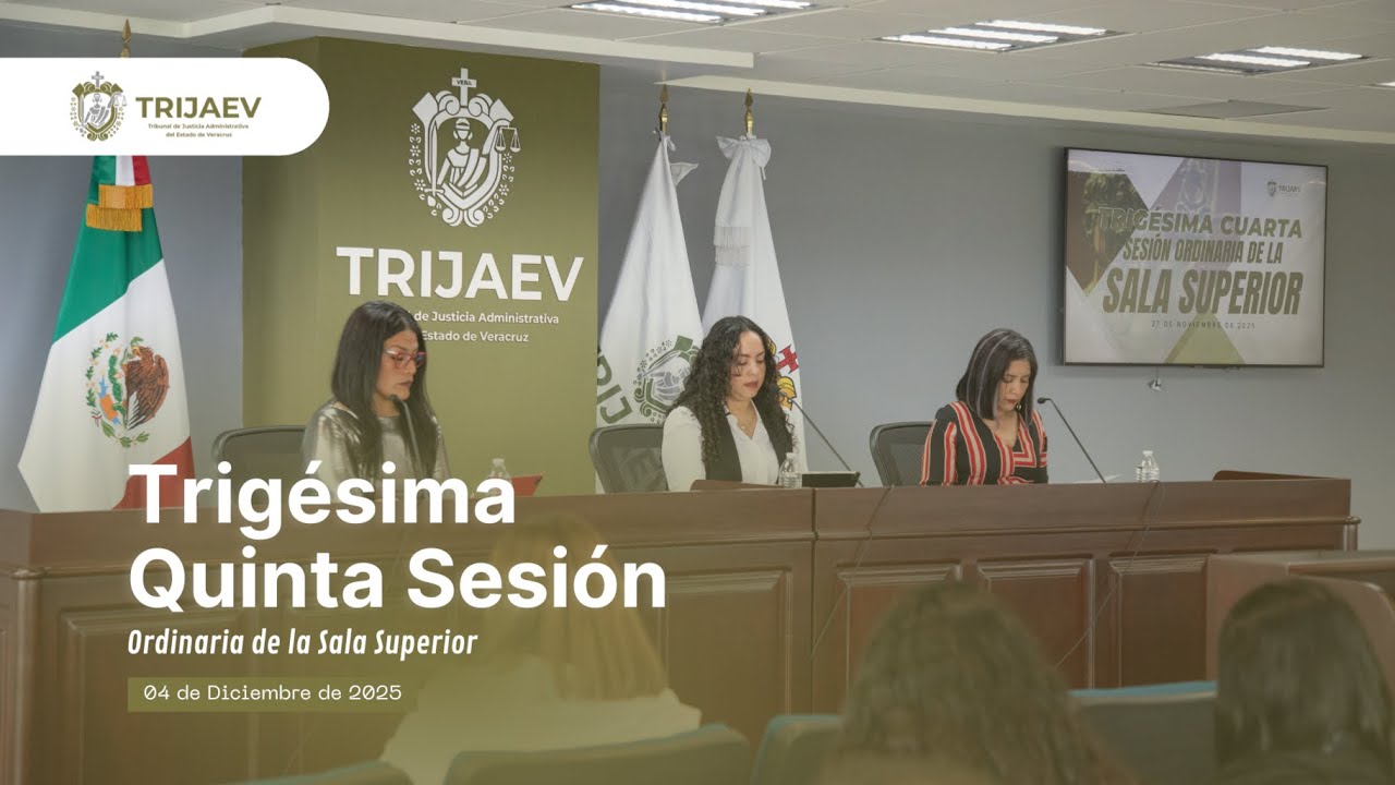 #TRIJAEV Trigésima Quinta Sesión 2025
