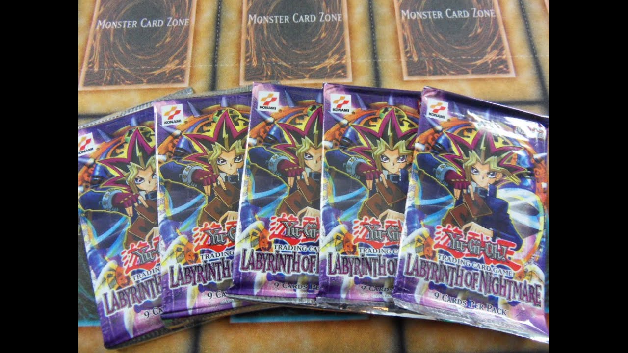 Labyrinth of Nightmare Booster Pack Opening! 5th Set Made! (First 31 Sets of Yugioh Special)