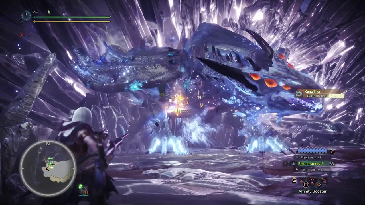 MHW 9☆ Xeno'jiiva ゼノ・ジーヴァ HBG Pierce ¤5:51¤