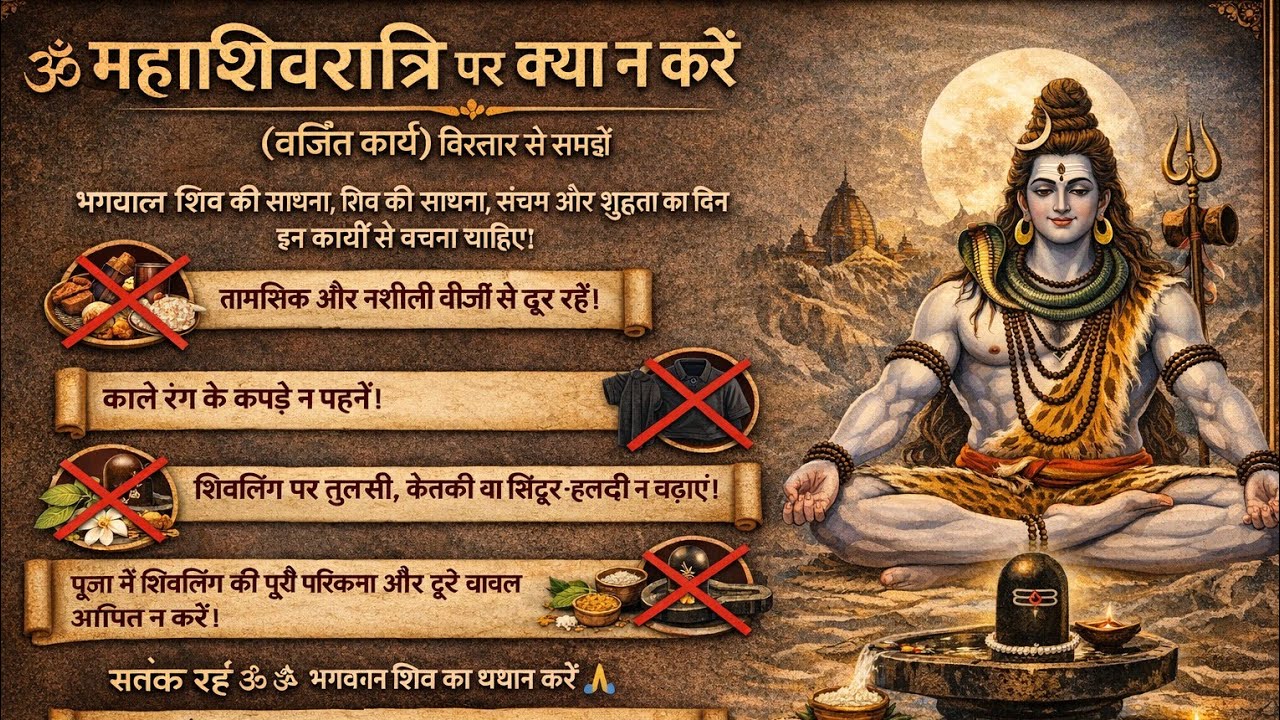 महाशिवरात्रि पर ये गलतियाँ मत करना ❌ वरना पछताना पड़ेगा | Live शिव कथा | Bhakti-Darshan1008 is live