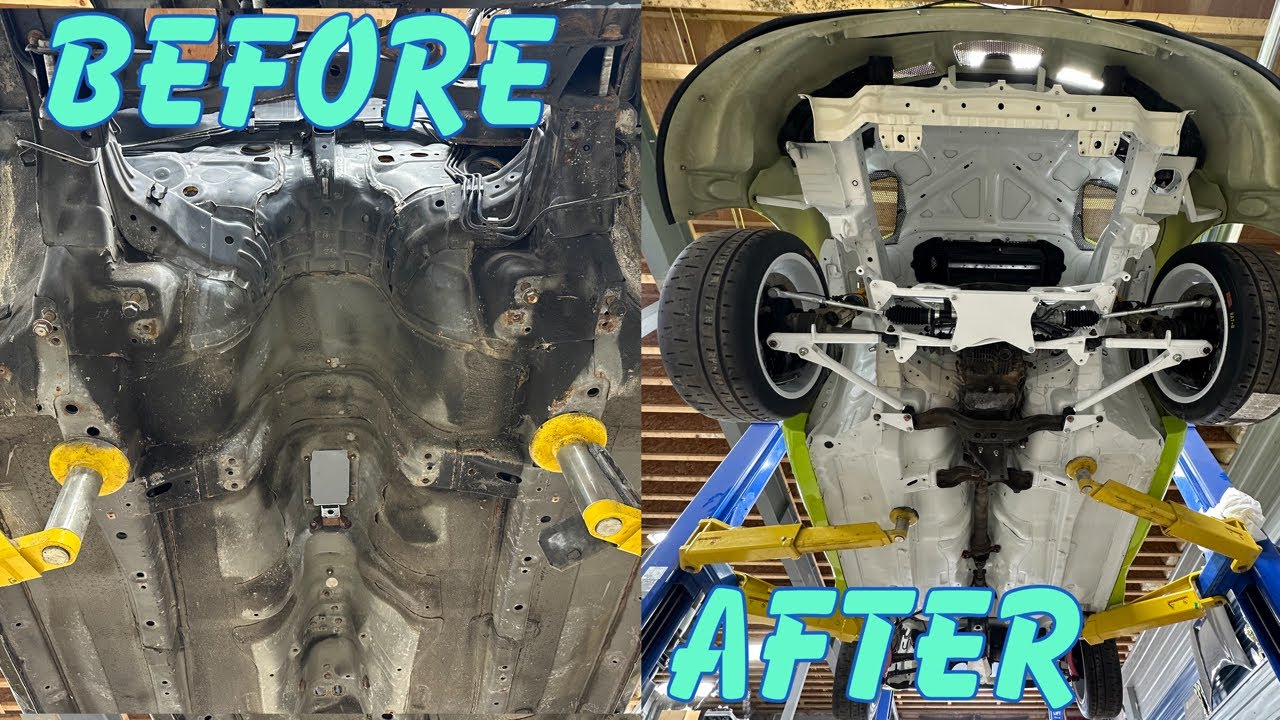 How To Bed Liner Under Body - CAE Shifter Install & More - Subaru Wrc