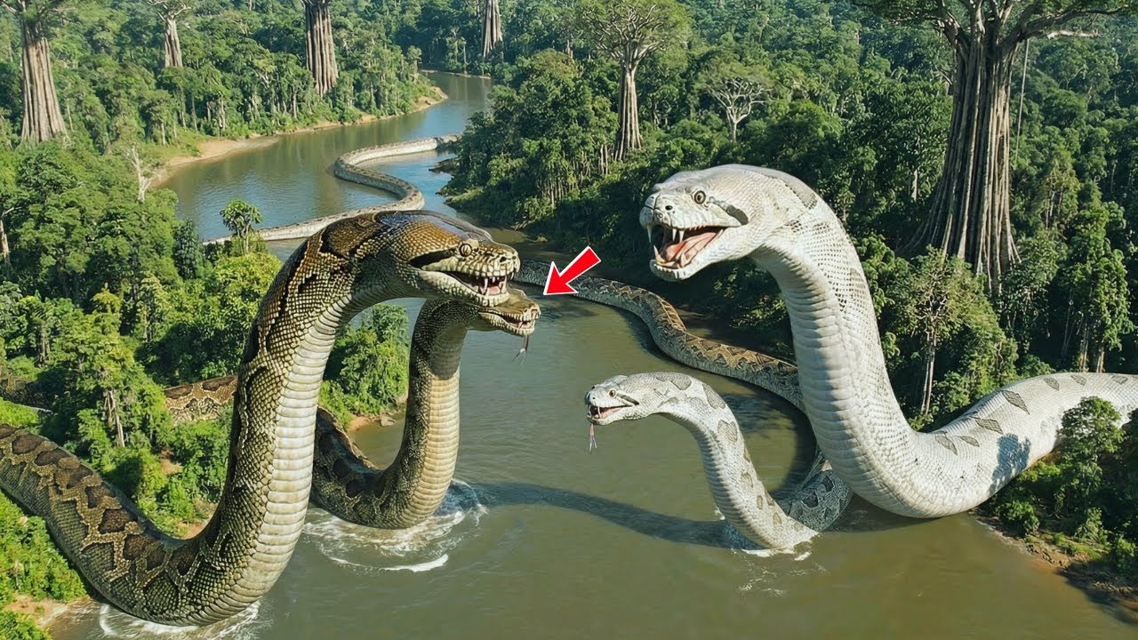 King Kong vs Titanoboa – Epic Jungle Battle | 3.7 Million Years Ago EP-2