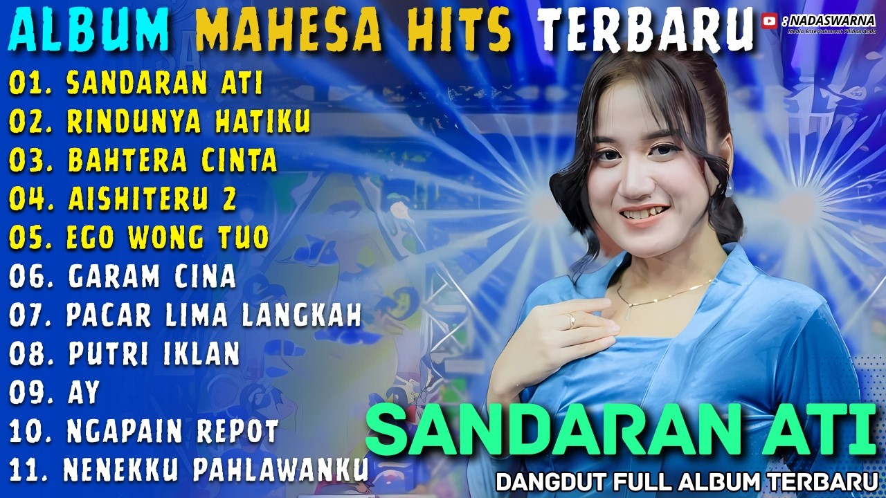 Album Mahesa Musik | SANDARAN HATI - RINDUNYA HATIKU Intan Afifah Nadaswarna Full Album Terbaru 2026