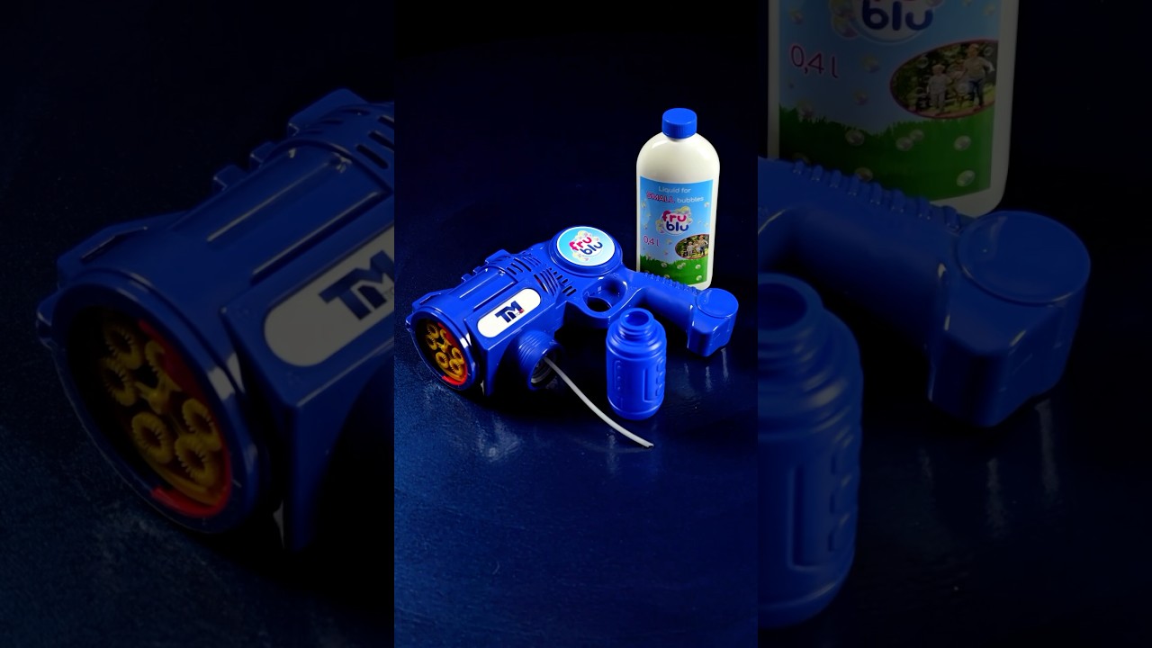 Fru Blu Bubble Shooter &ndash; wystrzałowe bańki! 🫧🔫 #tmtoys #bańkimydlane #dladzieci #frublu #zabawka