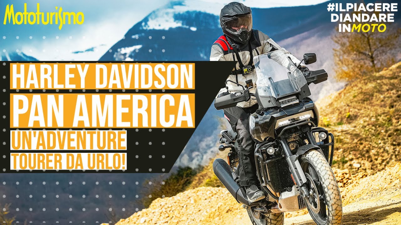 Harley Davidson Pan America (m.y. 2021) | Un'adventure tourer da urlo!