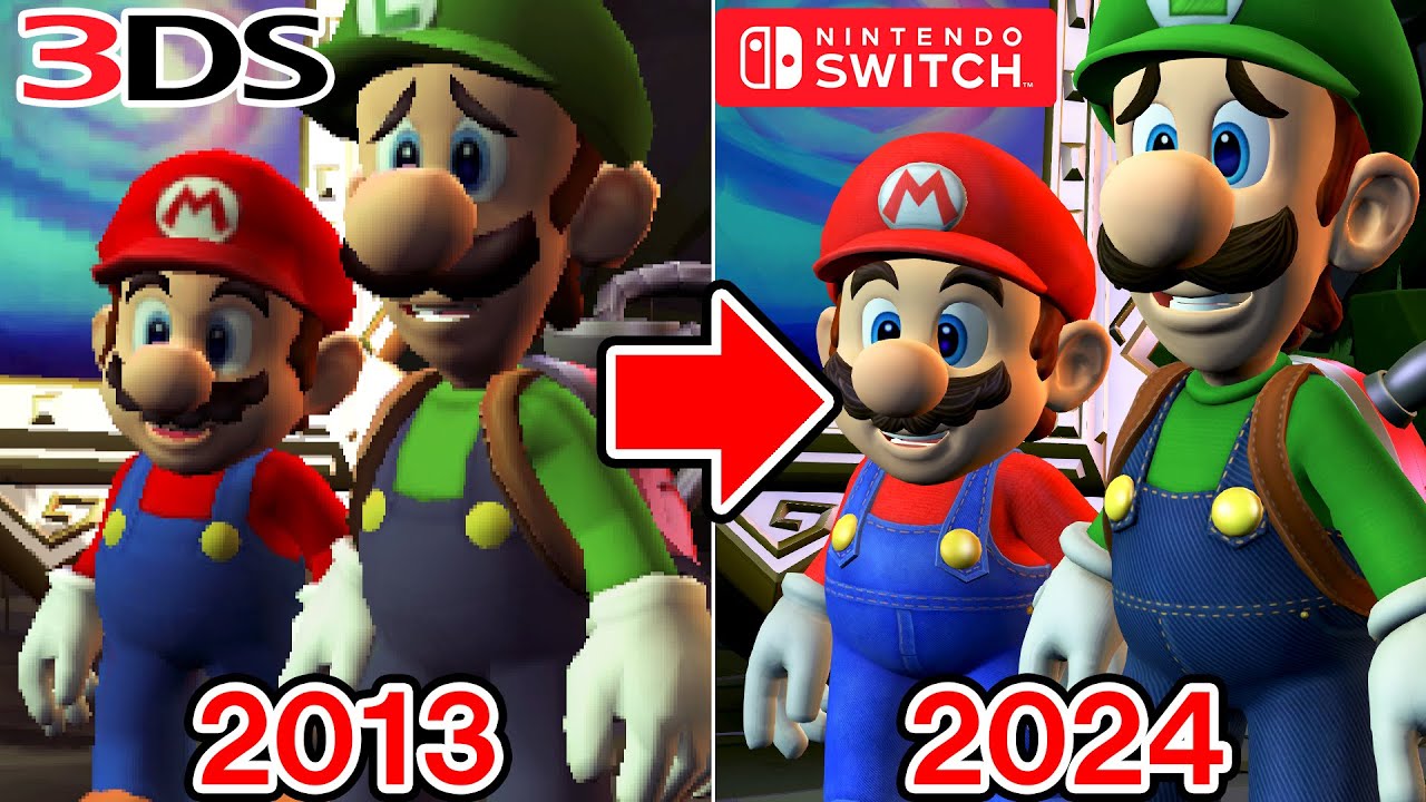 【ルイージマンション2 HD】１１年前の3DS版と比較！スイッチで美しく進化したルイマン2