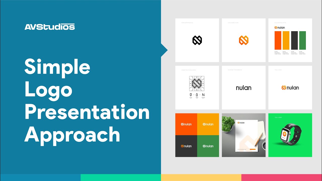 Simple Logo Presentation Approach in Coreldraw