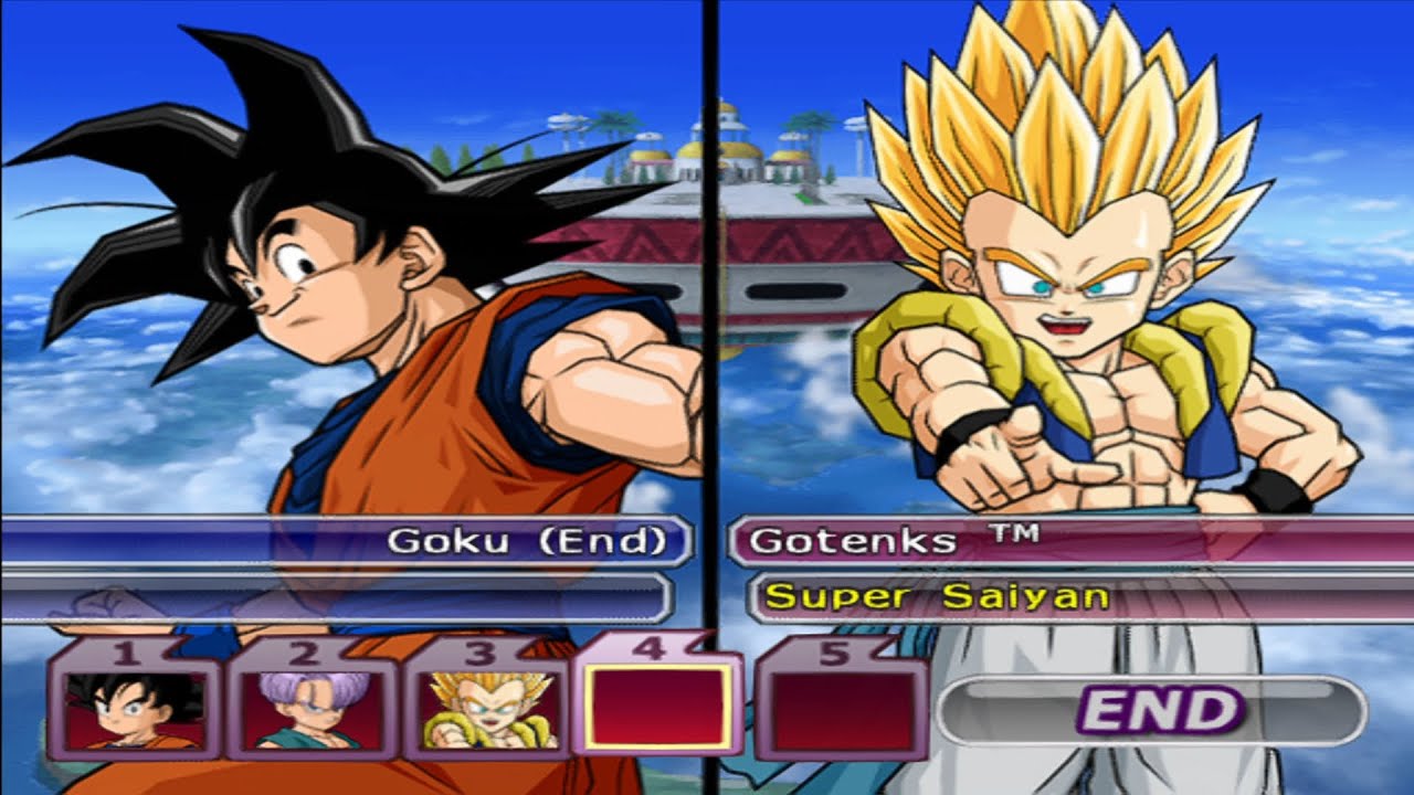 GOKU, VEGETA E GOGETA VS GOTEN, TRUNKS E GOTENKS. 3X3 | DRAGON BALL Z BUDOKAI TENKAICHI 3
