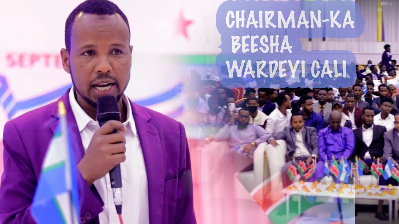 KHUDBADA CHAIRMAN-KA BEESHA WARDEYI CALI  ADEN OSMAN  XAFLADDI 25 SEP NAIROBI