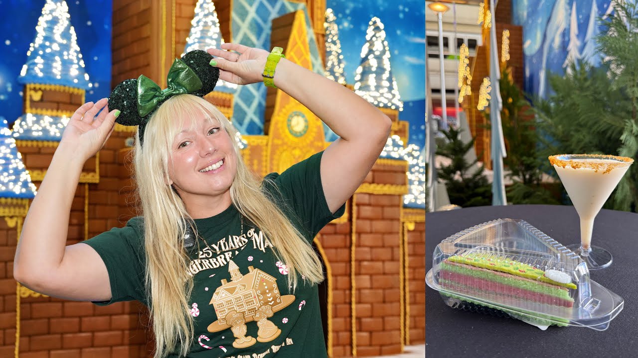 Ultimate Monorail Resorts Christmas Tour! NEW Holiday Treats, Grand Flo Lobby, Gingerbread Castle!
