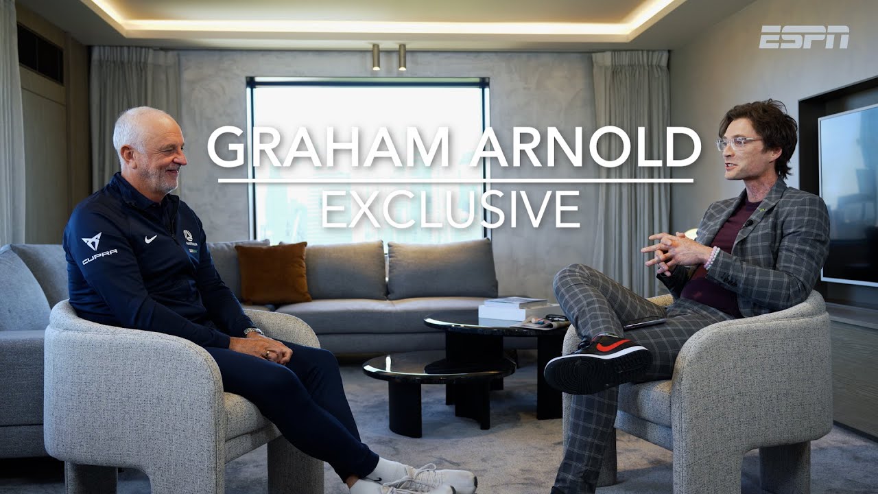 Graham Arnold EXCLUSIVE: #Socceroos boss talks World Cup, Nestory Irankunda, Cristian Volpato, more