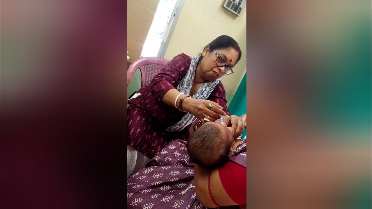 তোমাদের 👸কুট্টুস (রুথবী) 2ND Vaccination 💉এবং লোটা খাওয়ানো হলো🧪