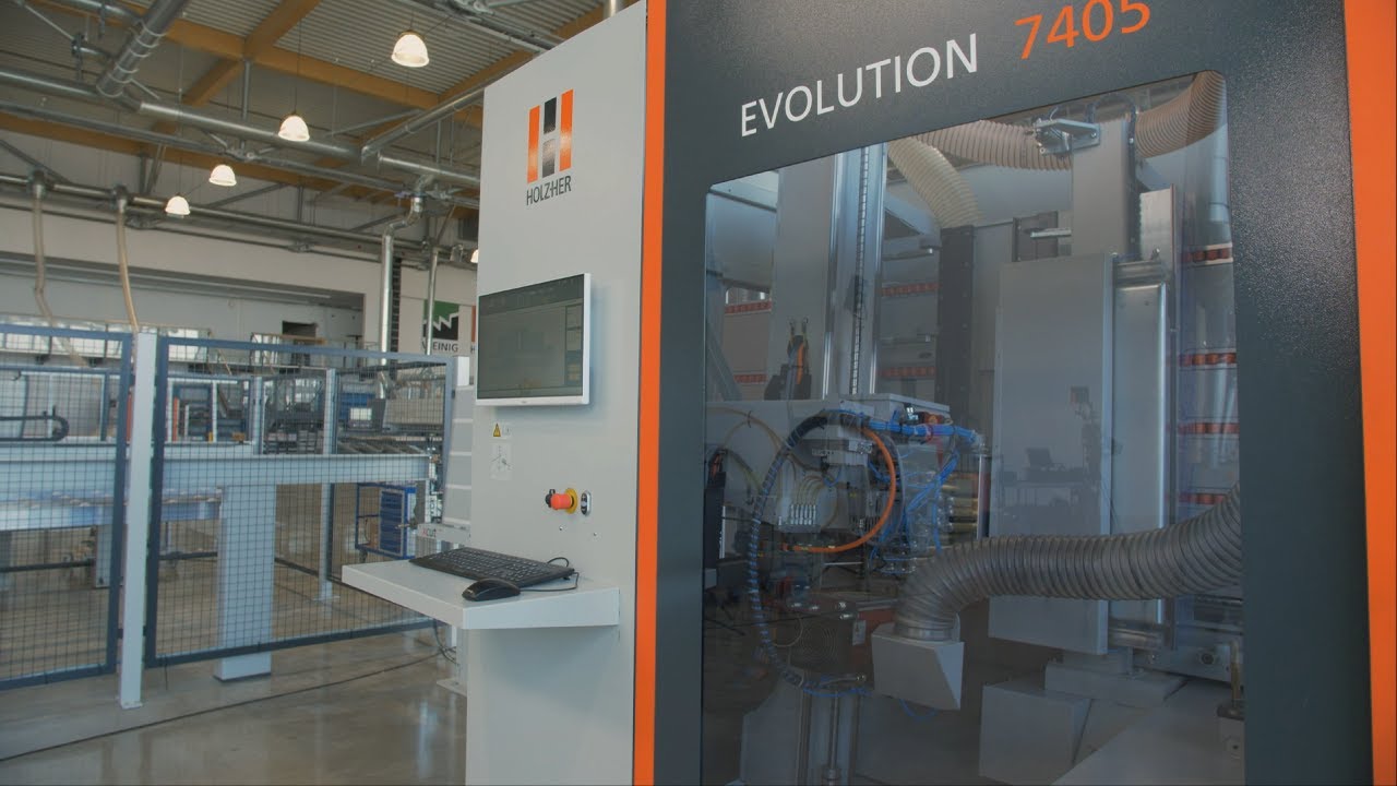 EVOLUTION 7405 - Intelligente vertikale CNC-Bearbeitung