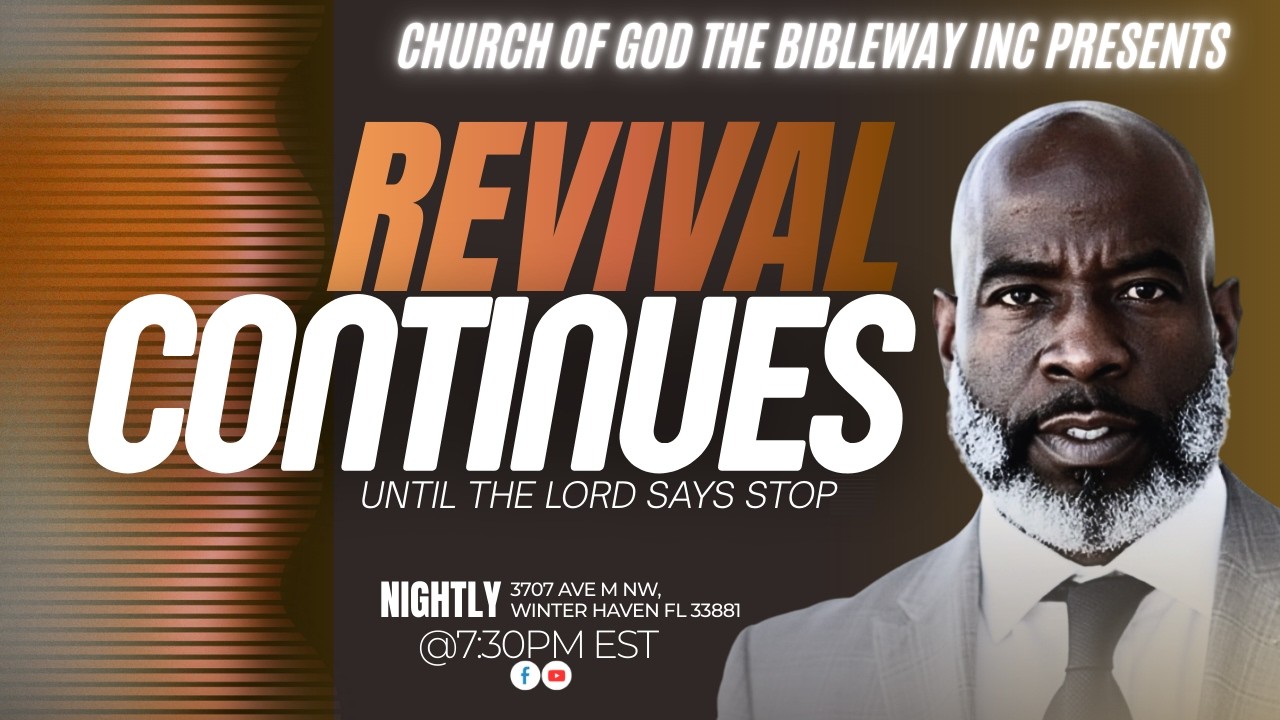 COGTB Presents: Beyond 21; The Revival Continues Night #74 - Apostle C. A. Cowart