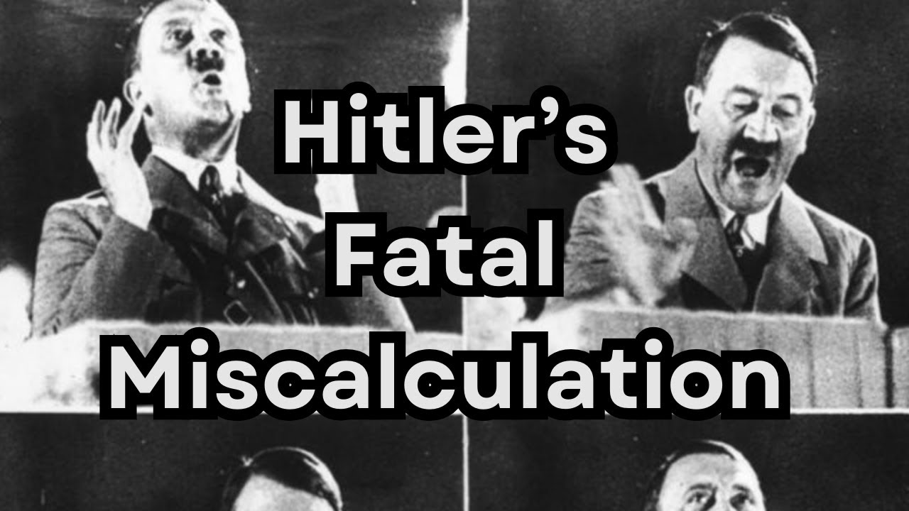 Hitler&rsquo;s Fatal Miscalculation | Klaus Schmider