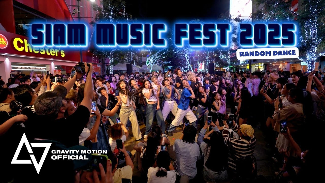 [13.12.2025] Siam Music Fest 2025 || Street Stage : Random Dance Round 2