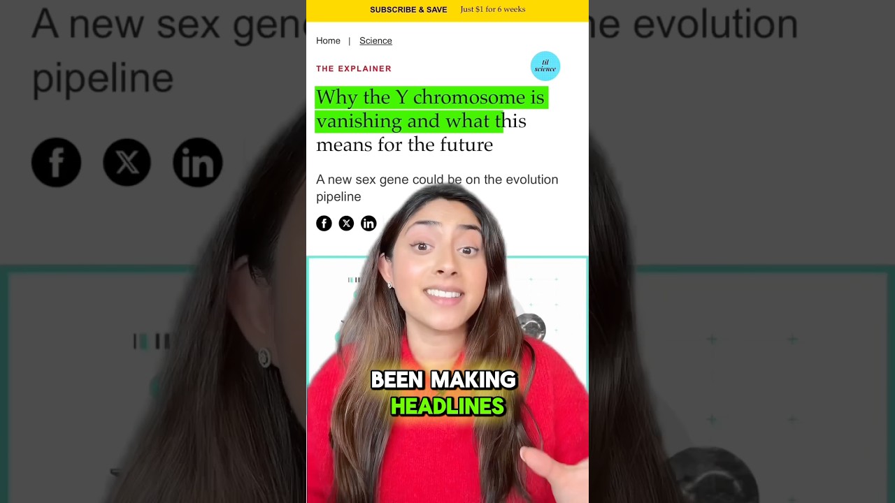 Is the Y Chromosome Disappearing?? Are Men Going Extinct?